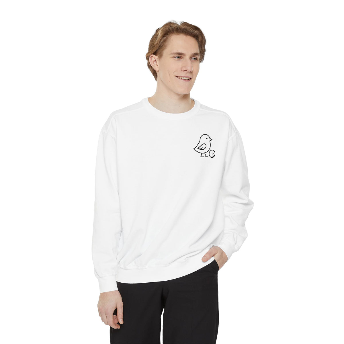 Little Bird Embroidered Relaxed Fit Sweatshirt