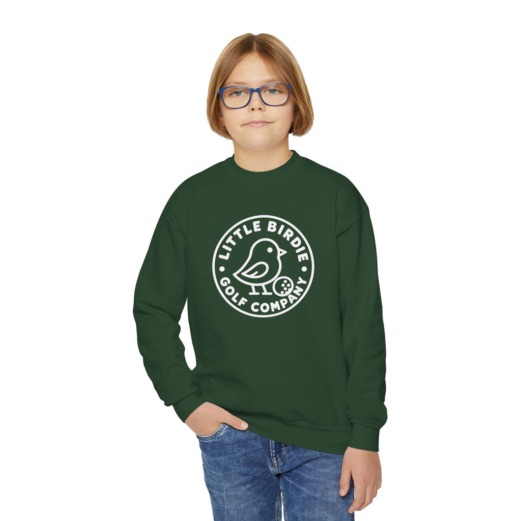 Youth Little Birdie Golf Crewneck Sweatshirt