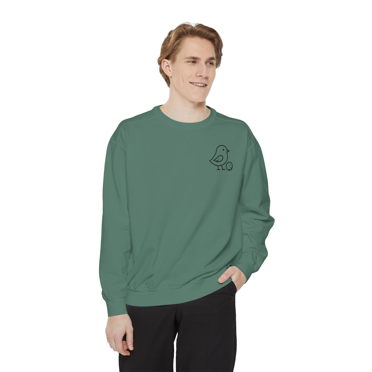 Little Bird Embroidered Relaxed Fit Sweatshirt