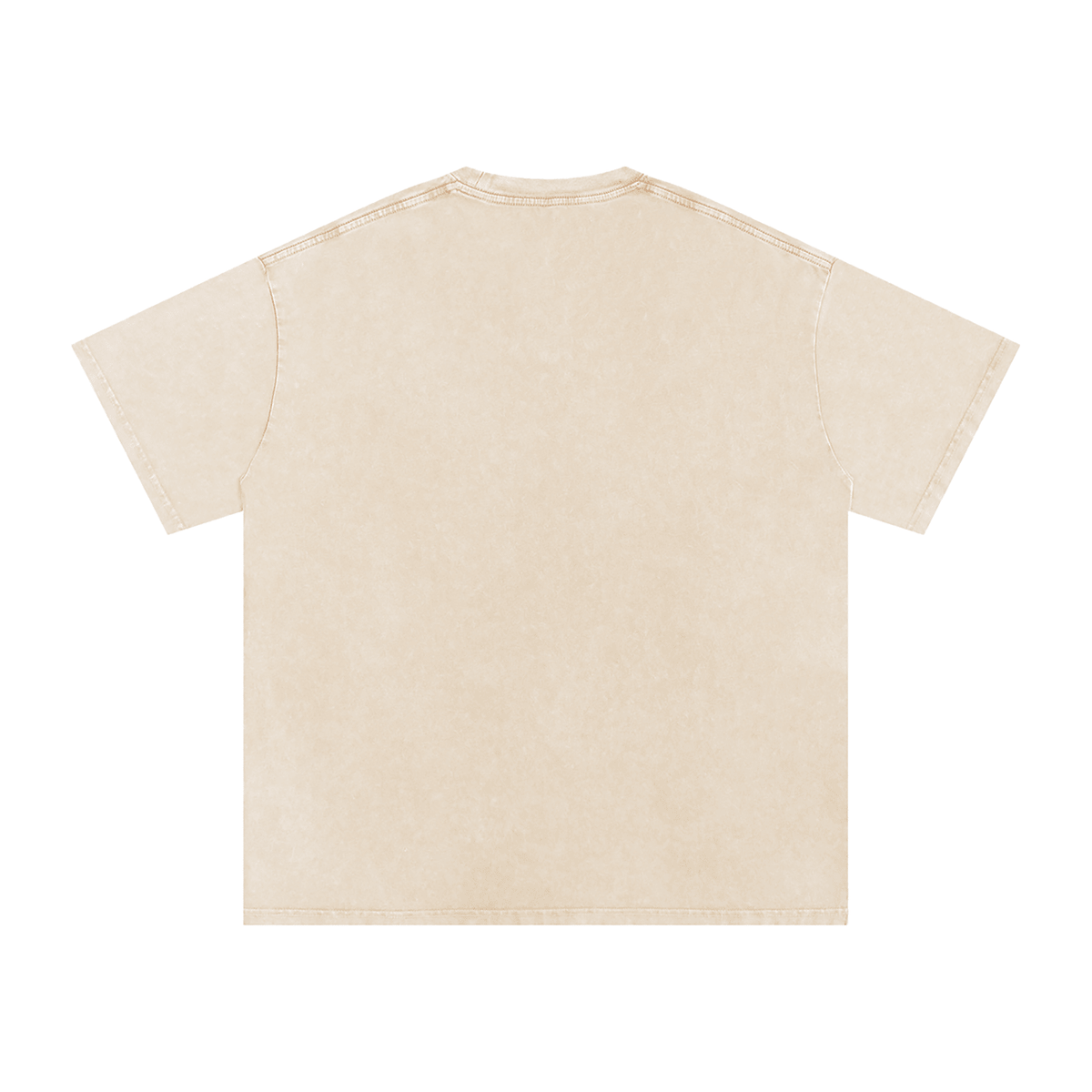 Birdie Badge Oversized Cotton Tee 250 GSM Vintage Wash Relaxed Fit - Little Birdie Golf Co