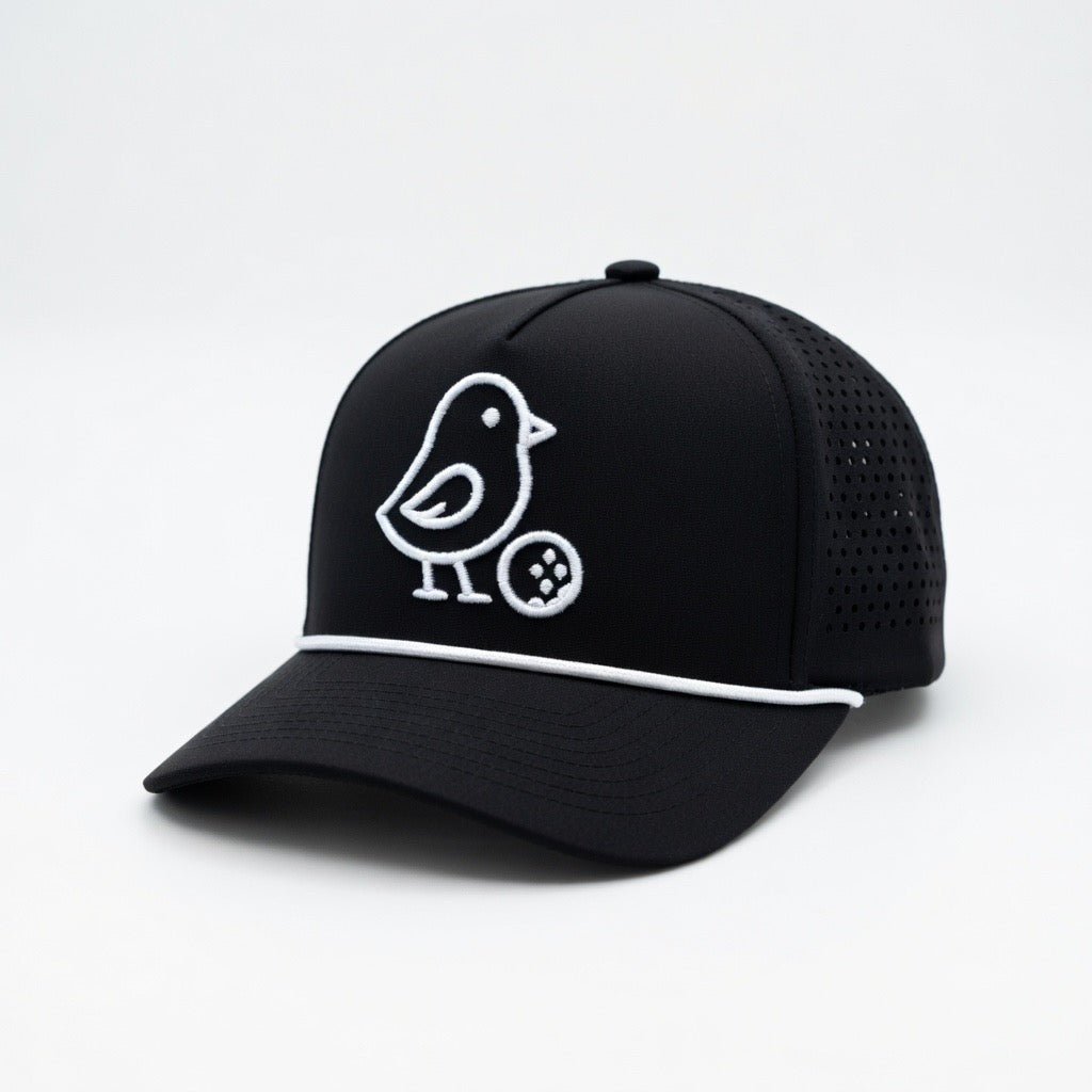 Black Tie Golf Hat - Little Birdie Golf Co