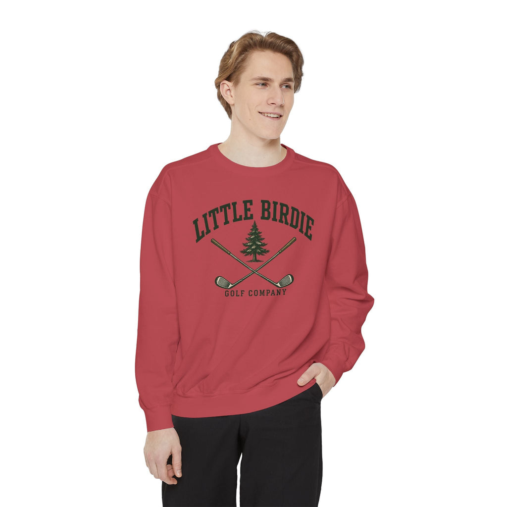 Comfort Colors Winter Classic Crewneck Sweatshirt Garment Dyed Fleece - Little Birdie Golf Co