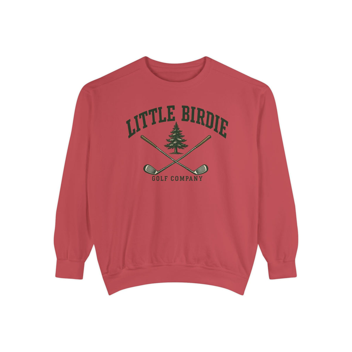 Comfort Colors Winter Classic Crewneck Sweatshirt Garment Dyed Fleece - Little Birdie Golf Co