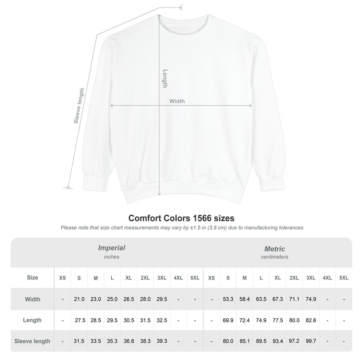 Comfort Colors Winter Classic Crewneck Sweatshirt Garment Dyed Fleece - Little Birdie Golf Co
