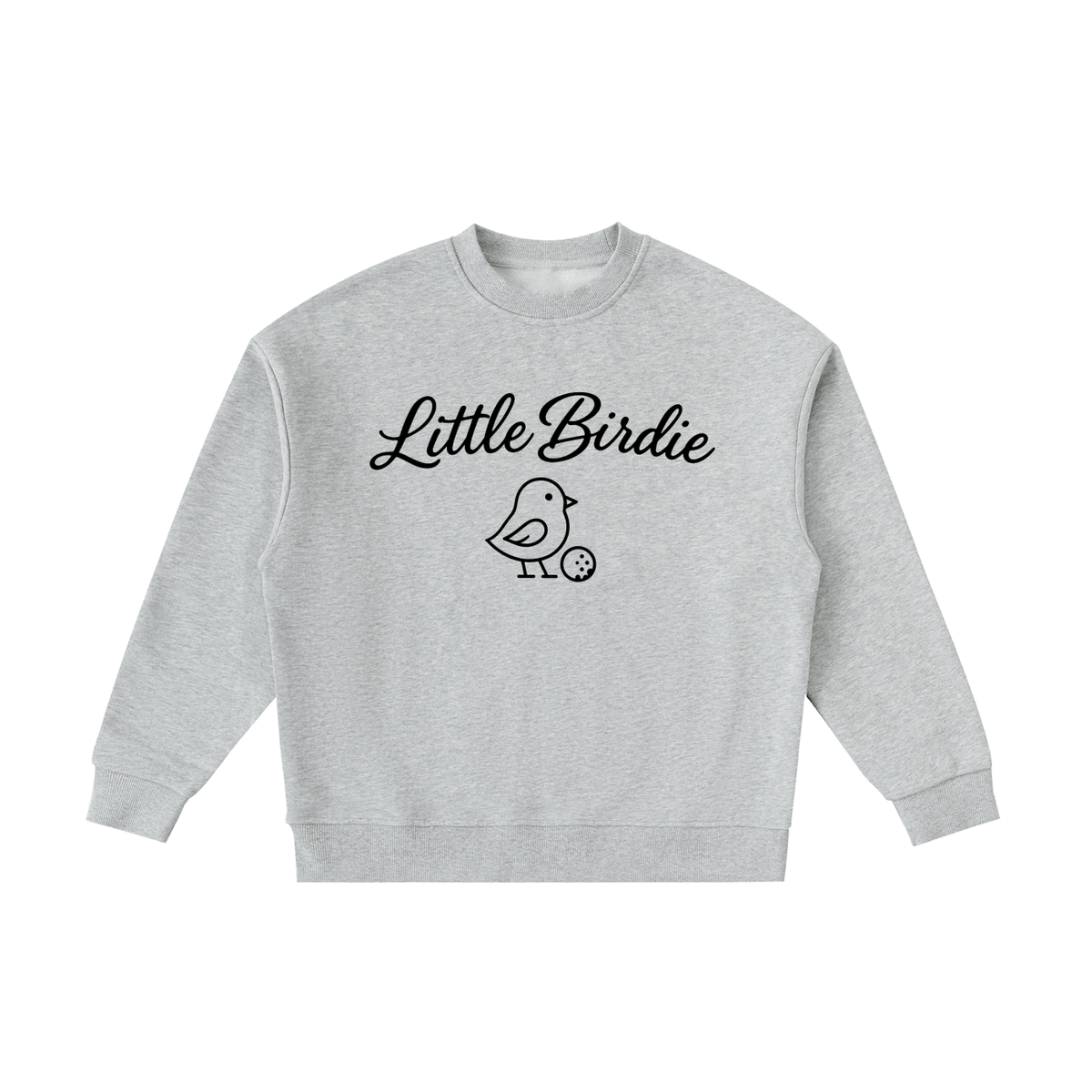 Kids Plush Lined Crewneck Sweatshirt - Little Birdie Golf Co