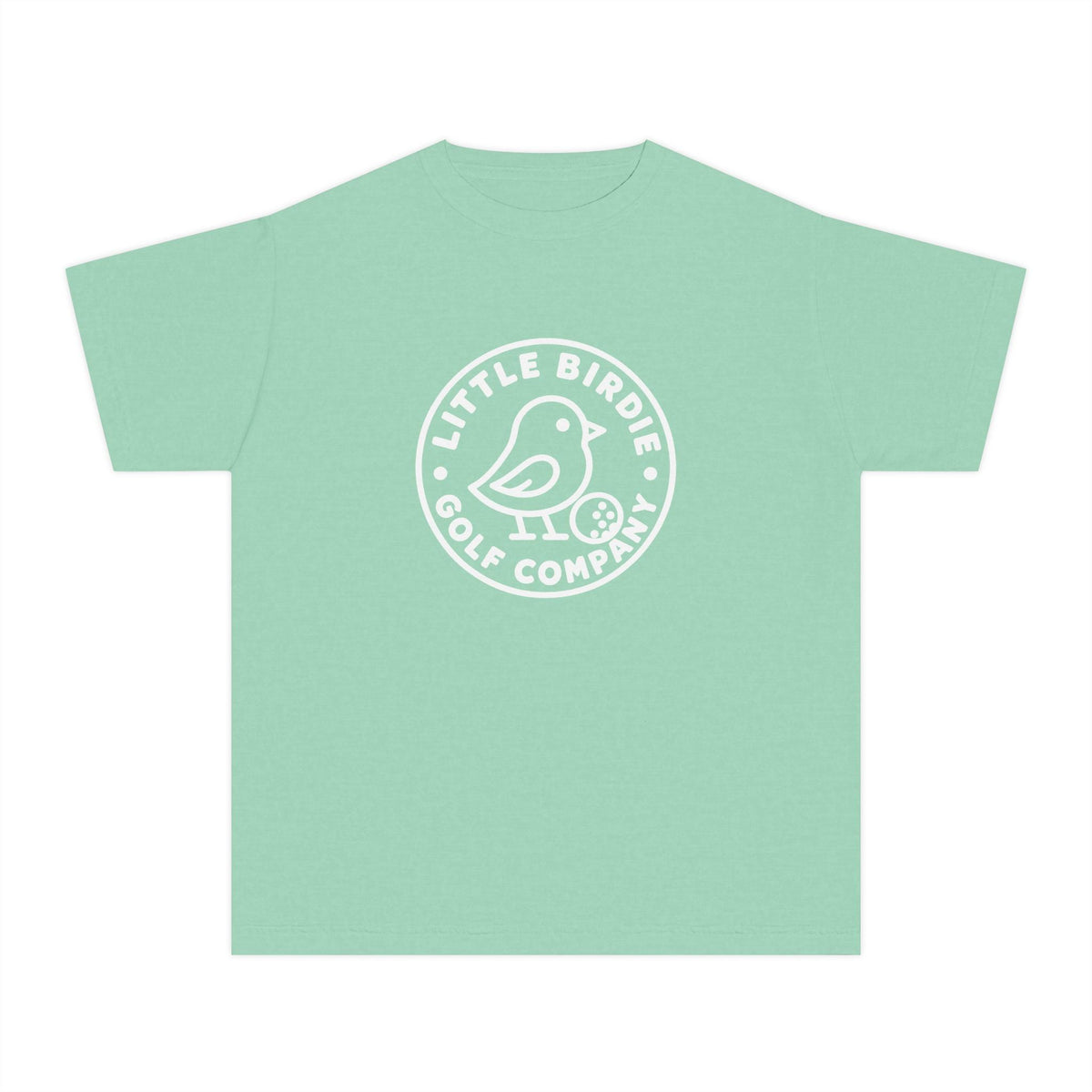 Little Birdie Kids T Shirt Soft Butter Yellow Youth Everyday Tee - Little Birdie Golf Co