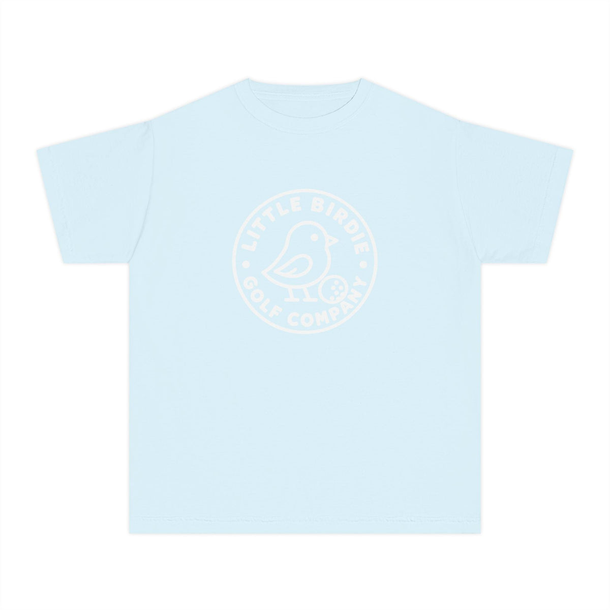 Little Birdie Kids T Shirt Soft Butter Yellow Youth Everyday Tee - Little Birdie Golf Co