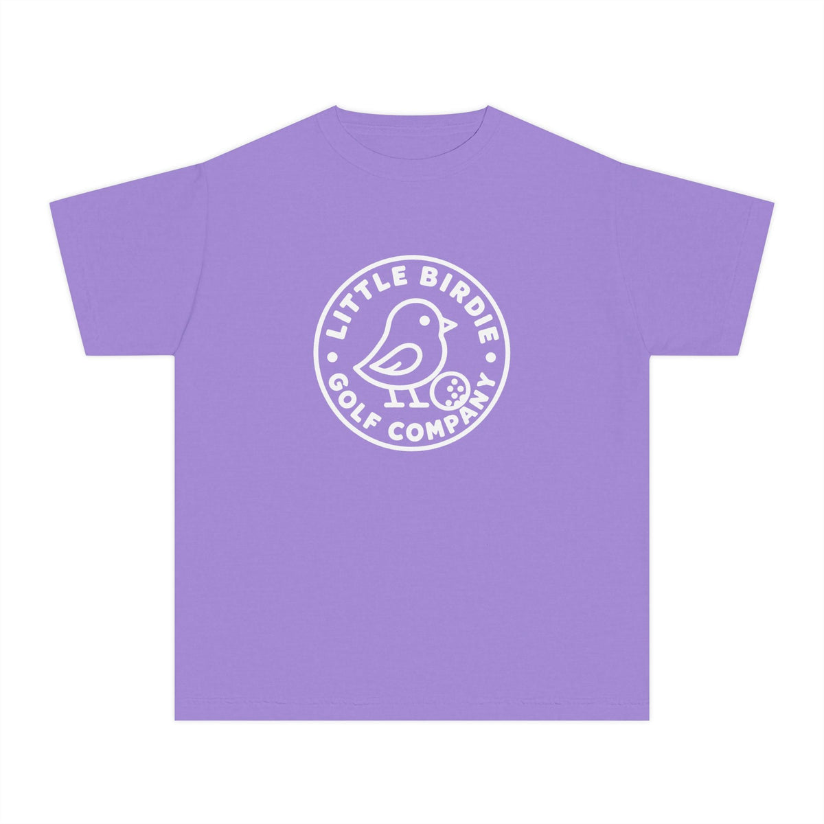 Little Birdie Kids T Shirt Soft Butter Yellow Youth Everyday Tee - Little Birdie Golf Co