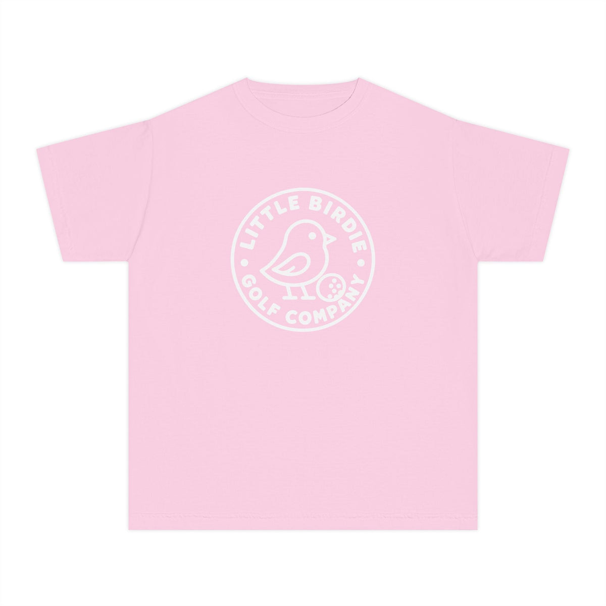 Little Birdie Kids T Shirt Soft Butter Yellow Youth Everyday Tee - Little Birdie Golf Co