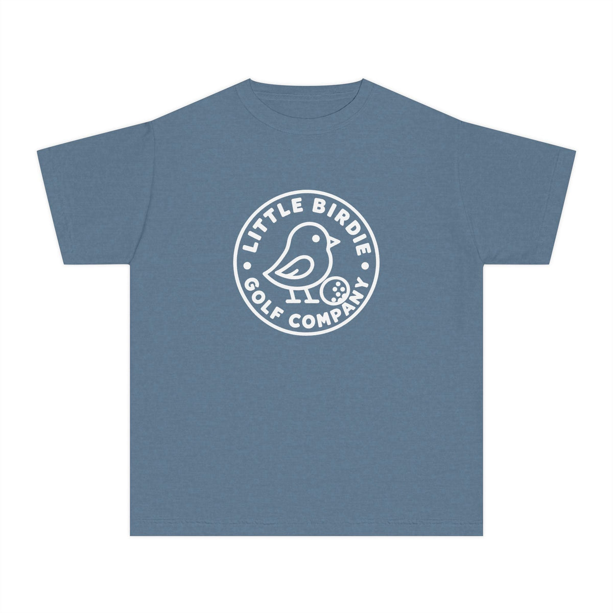 Little Birdie Kids T Shirt Soft Butter Yellow Youth Everyday Tee - Little Birdie Golf Co
