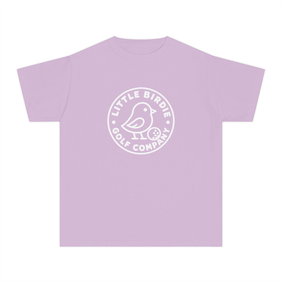 Little Birdie Kids T Shirt Soft Butter Yellow Youth Everyday Tee - Little Birdie Golf Co