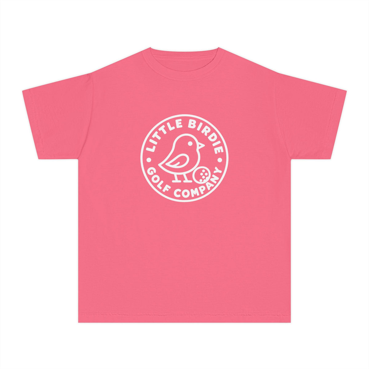 Little Birdie Kids T Shirt Soft Butter Yellow Youth Everyday Tee - Little Birdie Golf Co