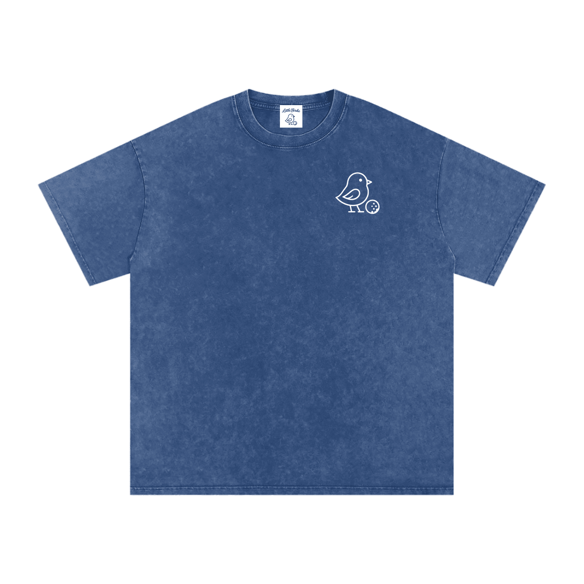 Little Birdie Oversized 250 GSM Cotton Vintage Wash T Shirt - Little Birdie Golf Co
