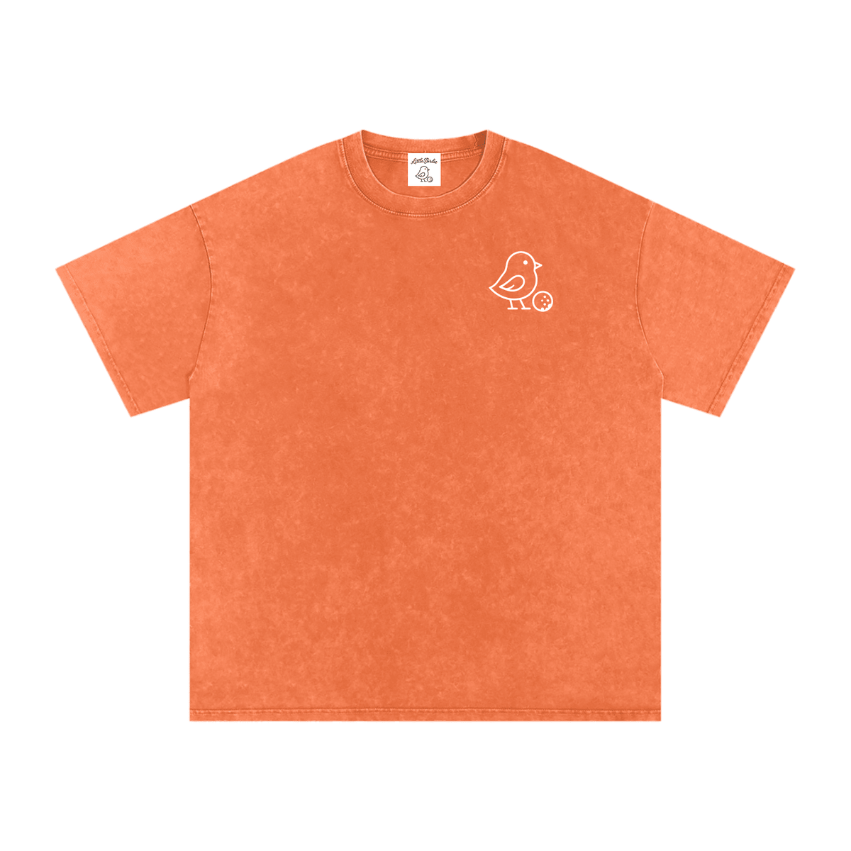 Little Birdie Oversized 250 GSM Cotton Vintage Wash T Shirt - Little Birdie Golf Co