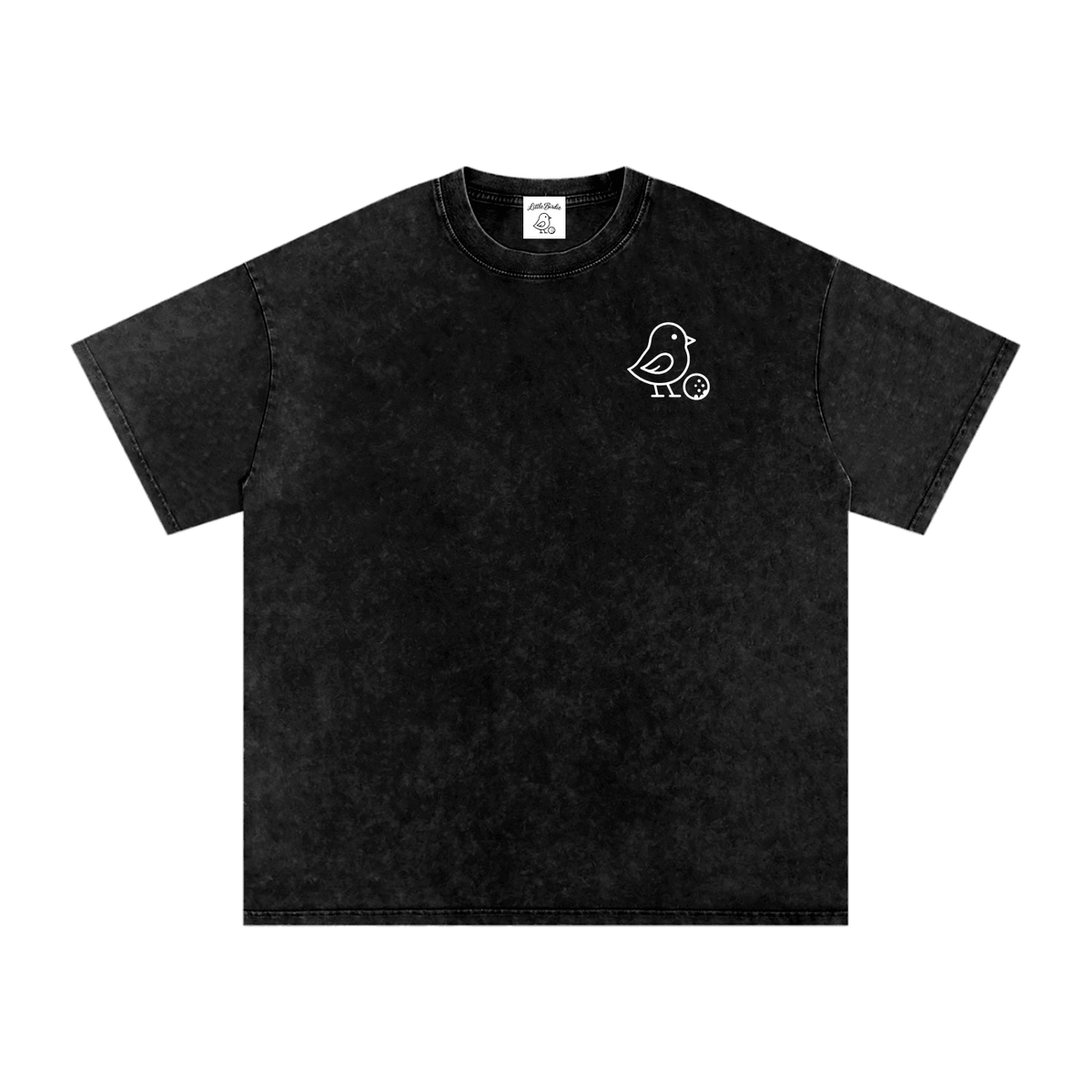 Little Birdie Oversized 250 GSM Cotton Vintage Wash T Shirt - Little Birdie Golf Co