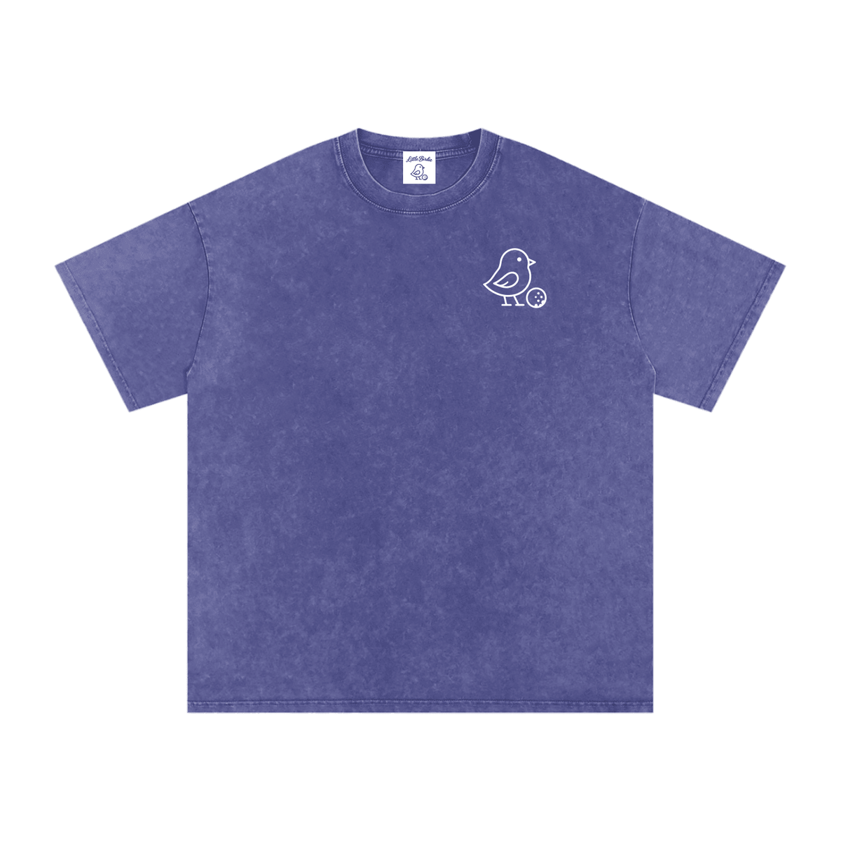 Little Birdie Oversized 250 GSM Cotton Vintage Wash T Shirt - Little Birdie Golf Co