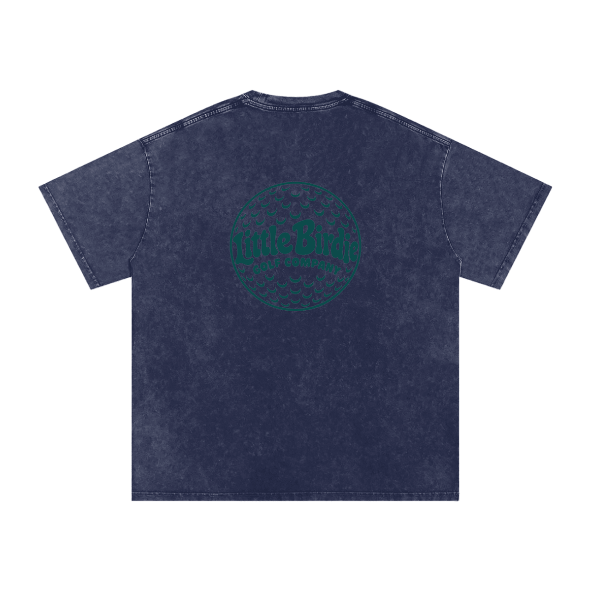 Little Birdie Oversized 250 GSM Cotton Vintage Wash T Shirt - Little Birdie Golf Co
