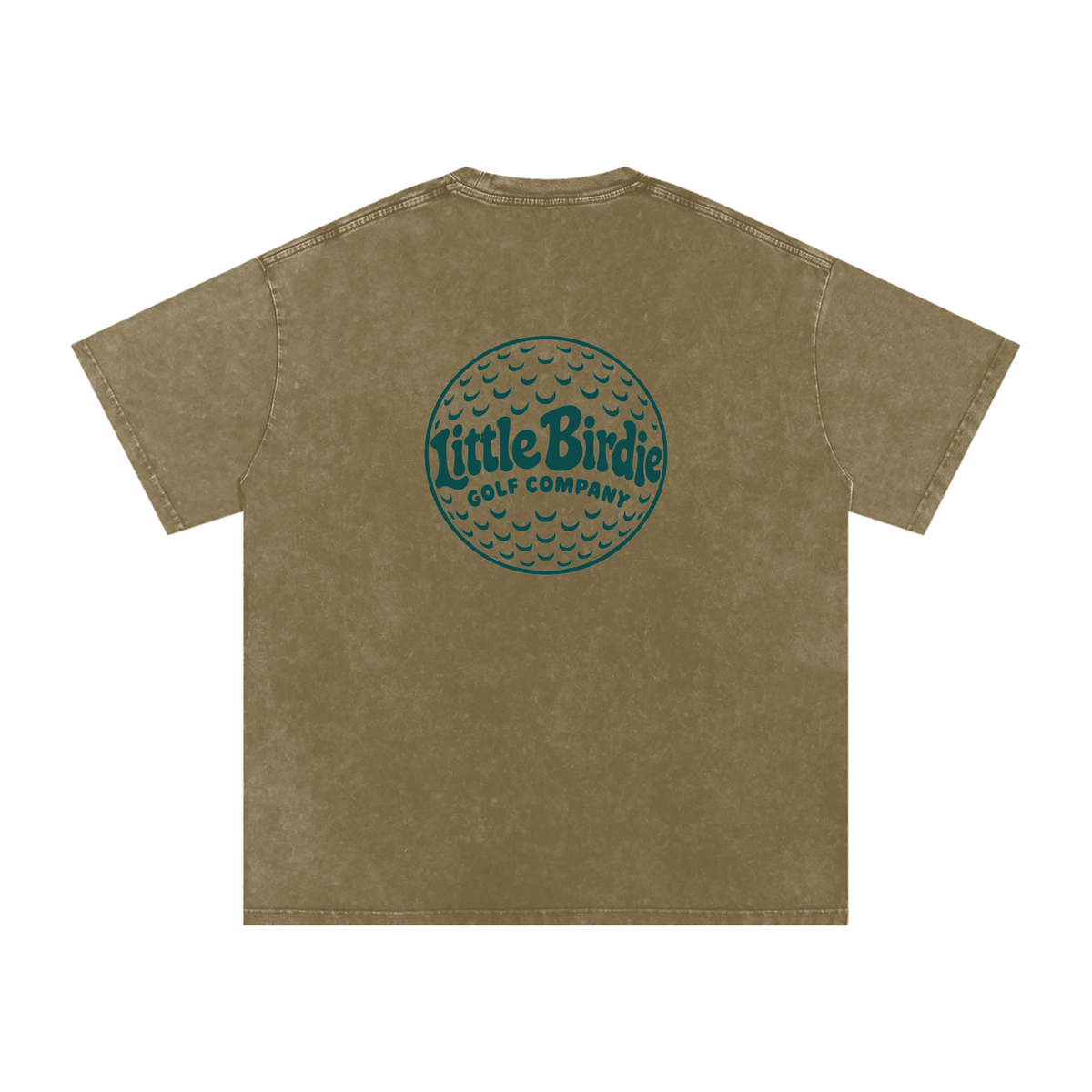Little Birdie Oversized 250 GSM Cotton Vintage Wash T Shirt - Little Birdie Golf Co