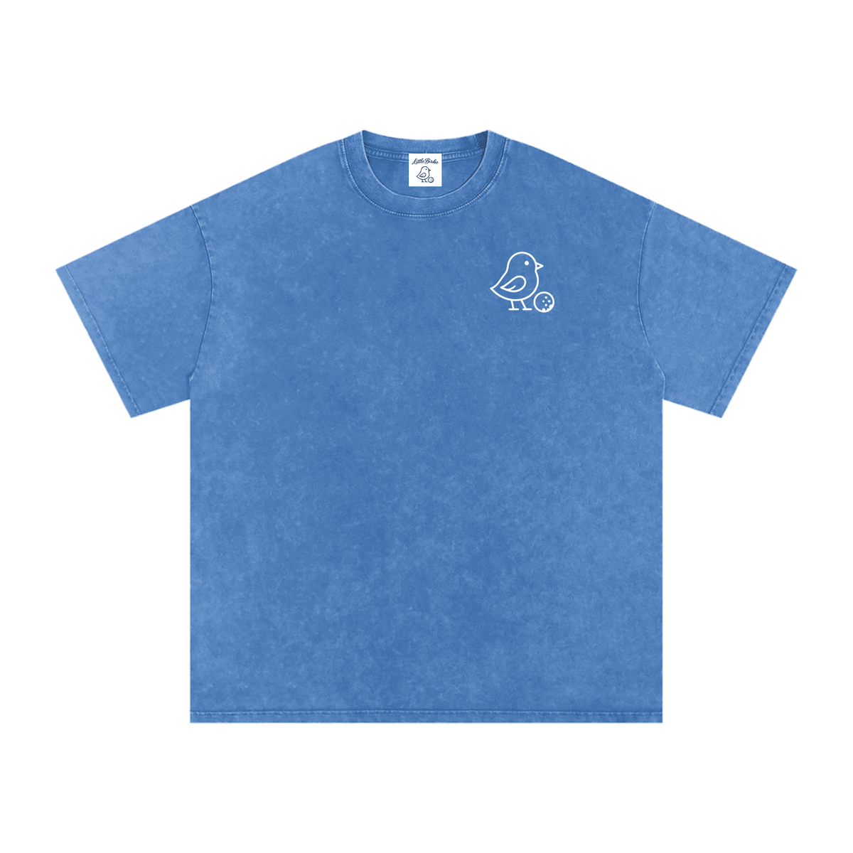 Little Birdie Oversized 250 GSM Cotton Vintage Wash T Shirt - Little Birdie Golf Co