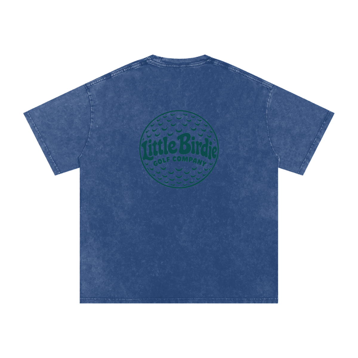 Little Birdie Oversized 250 GSM Cotton Vintage Wash T Shirt - Little Birdie Golf Co