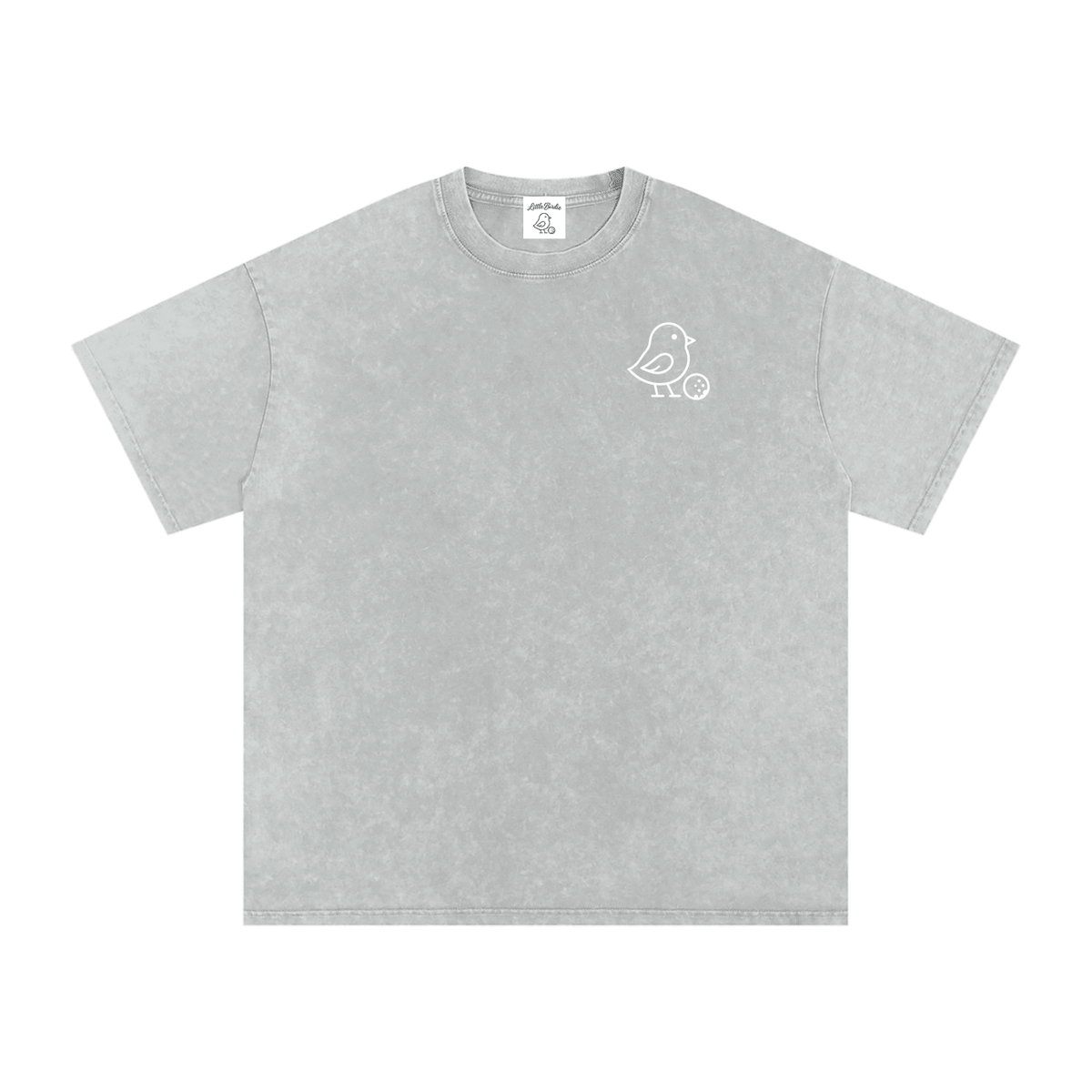 Little Birdie Oversized 250 GSM Cotton Vintage Wash T Shirt - Little Birdie Golf Co