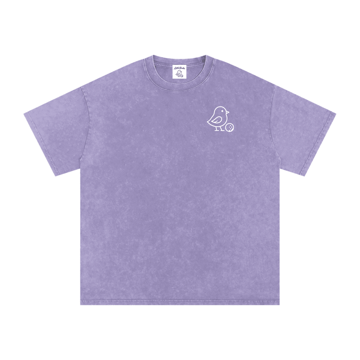 Little Birdie Oversized 250 GSM Cotton Vintage Wash T Shirt - Little Birdie Golf Co