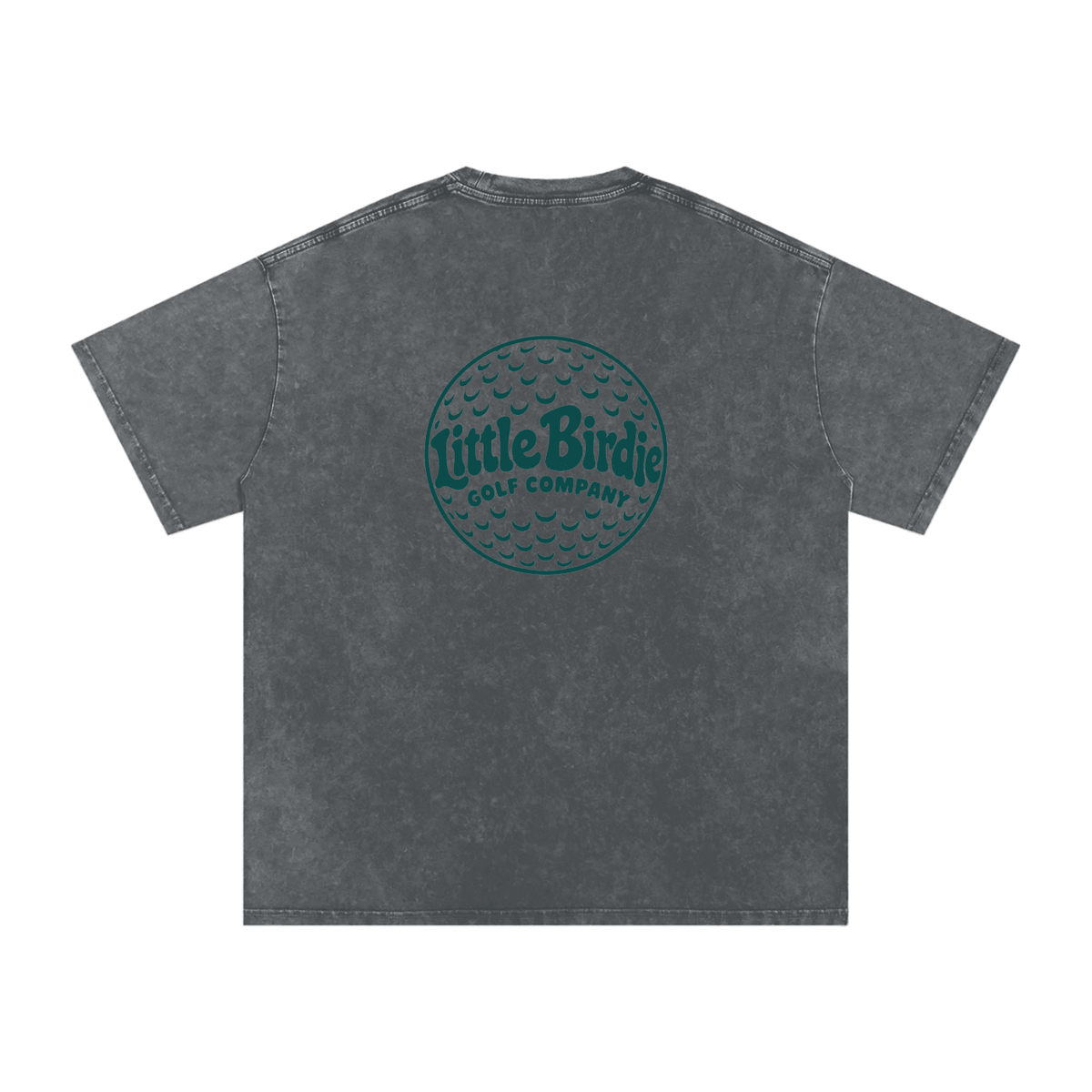 Little Birdie Oversized 250 GSM Cotton Vintage Wash T Shirt - Little Birdie Golf Co