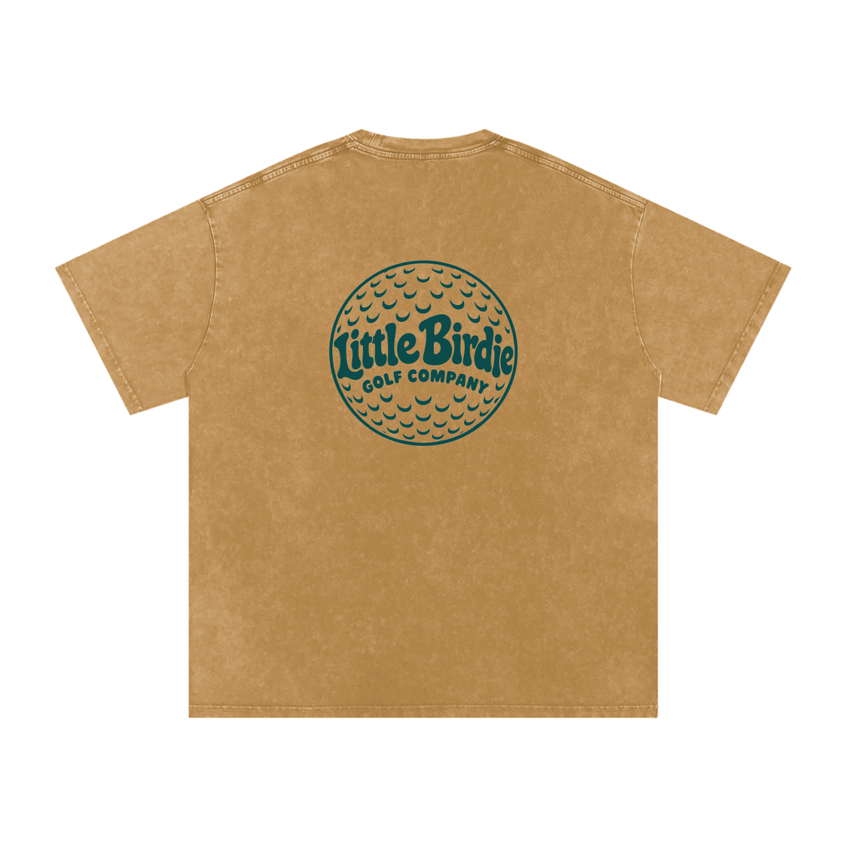 Little Birdie Oversized 250 GSM Cotton Vintage Wash T Shirt - Little Birdie Golf Co