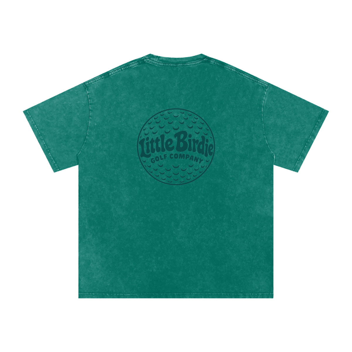 Little Birdie Oversized 250 GSM Cotton Vintage Wash T Shirt - Little Birdie Golf Co
