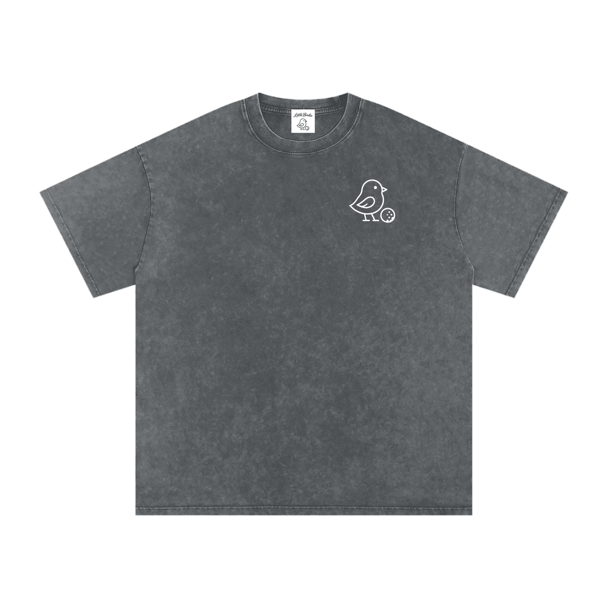 Little Birdie Oversized 250 GSM Cotton Vintage Wash T Shirt - Little Birdie Golf Co
