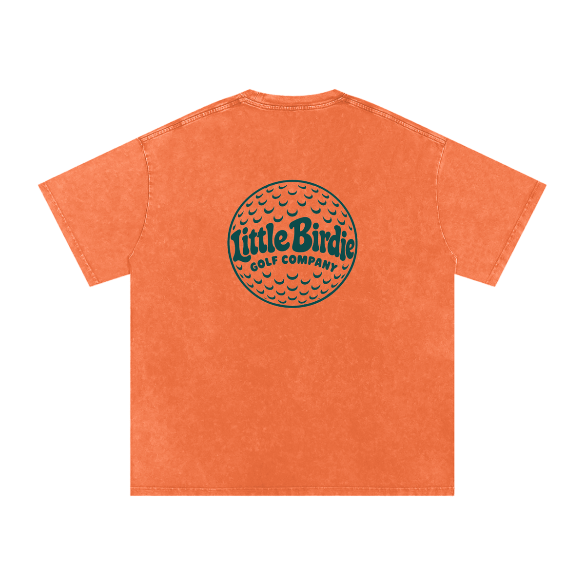 Little Birdie Oversized 250 GSM Cotton Vintage Wash T Shirt - Little Birdie Golf Co