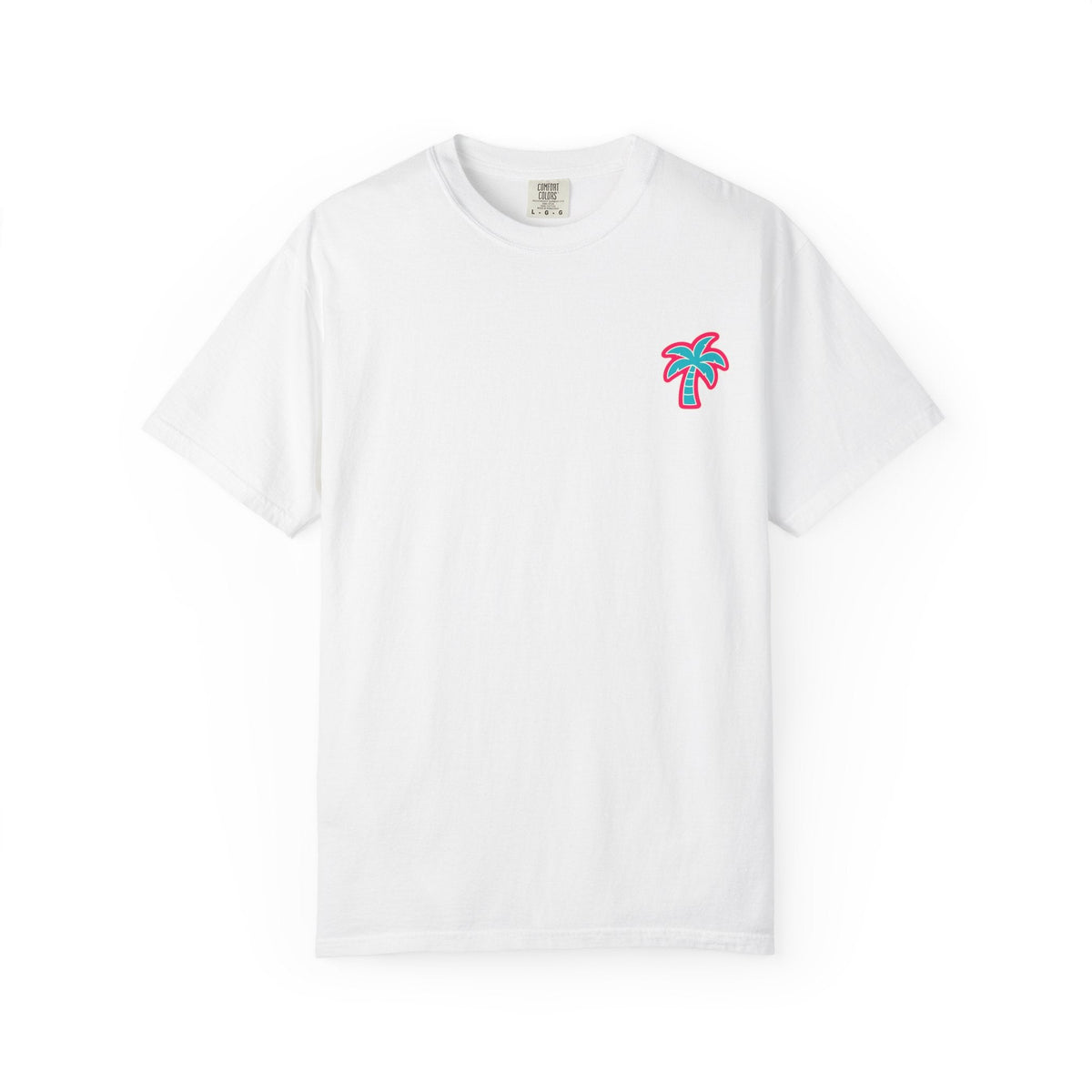 Little Birdie Vice City Graphic Tee Shirt Heavyweight Garment Dyed Cotton - Little Birdie Golf Co