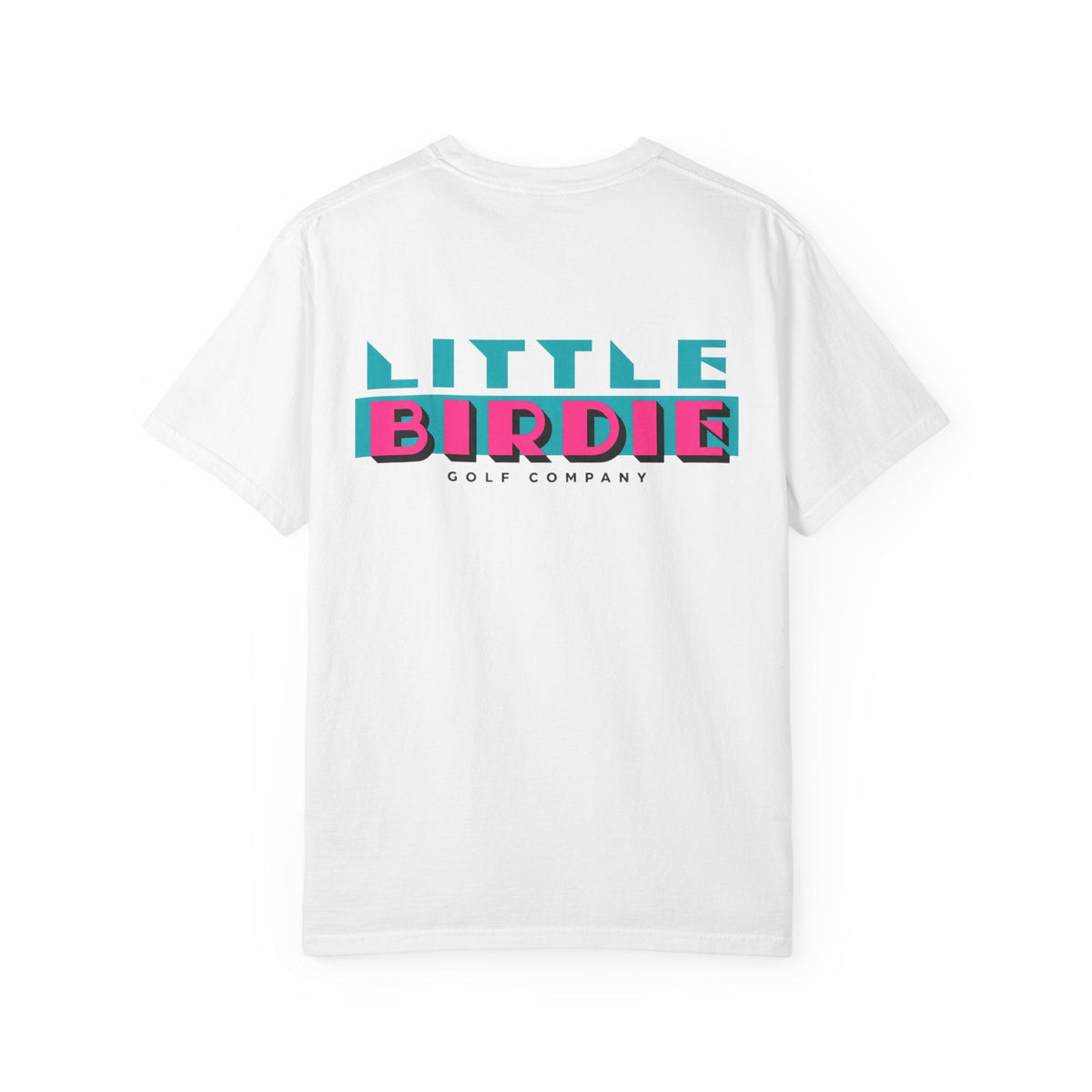 Little Birdie Vice City Graphic Tee Shirt Heavyweight Garment Dyed Cotton - Little Birdie Golf Co
