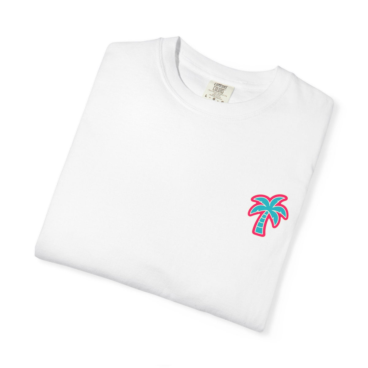 Little Birdie Vice City Graphic Tee Shirt Heavyweight Garment Dyed Cotton - Little Birdie Golf Co