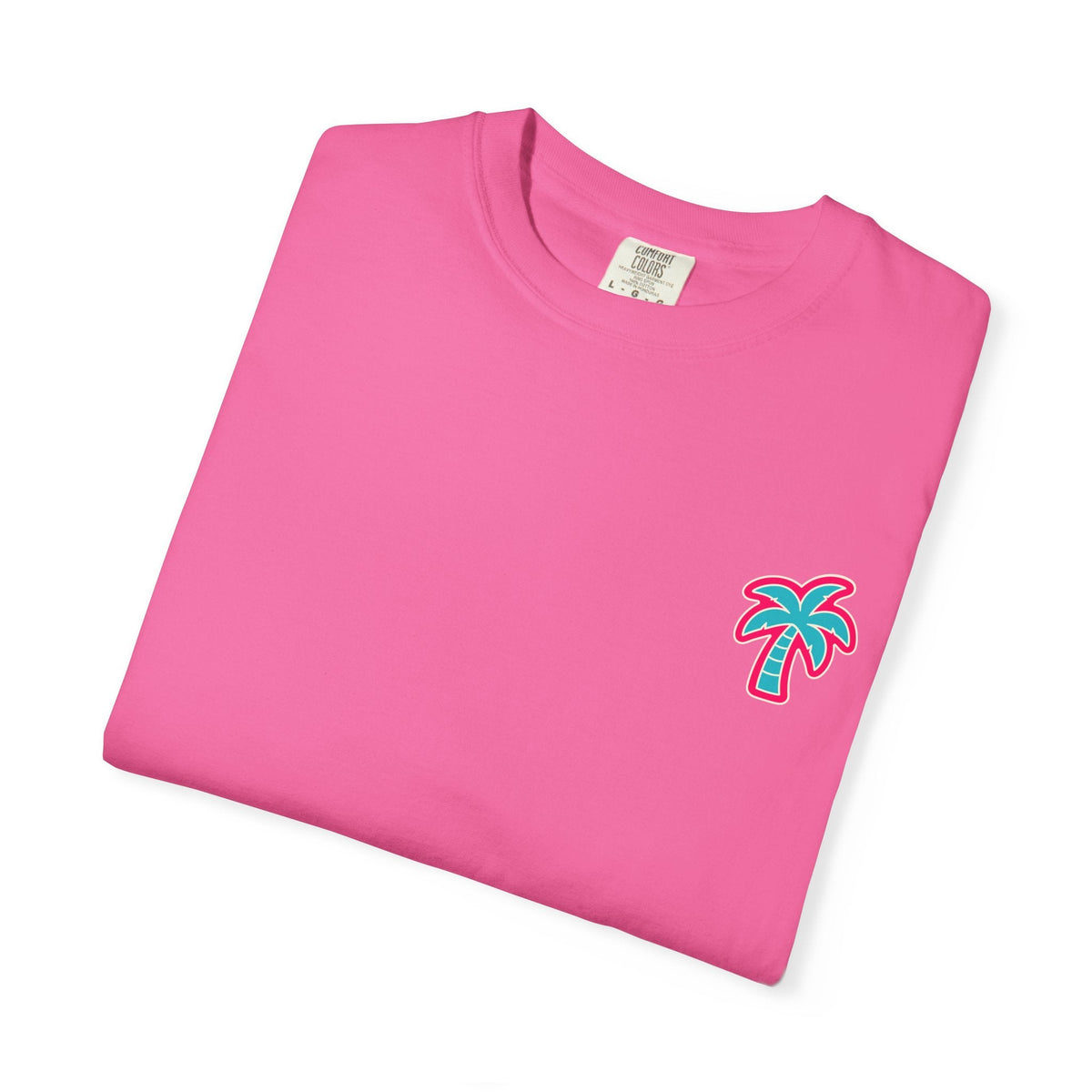 Little Birdie Vice City Graphic Tee Shirt Heavyweight Garment Dyed Cotton - Little Birdie Golf Co