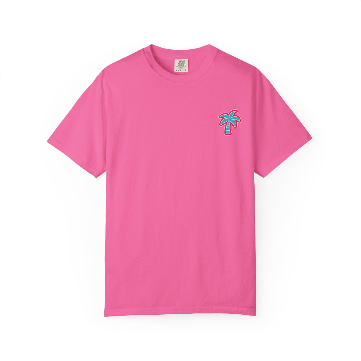 Little Birdie Vice City Graphic Tee Shirt Heavyweight Garment Dyed Cotton - Little Birdie Golf Co