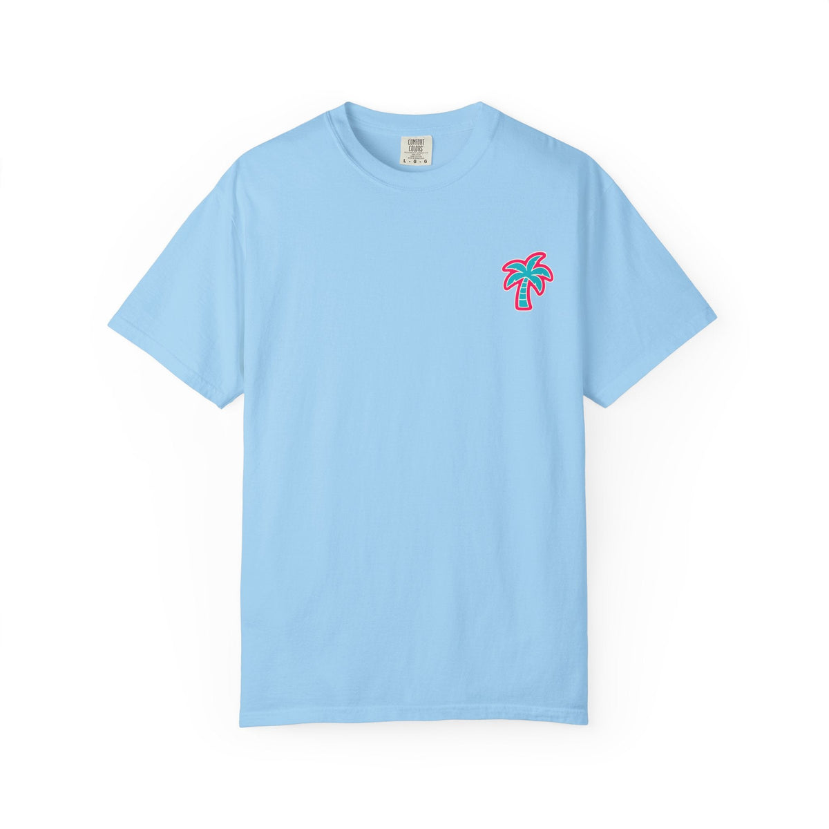 Little Birdie Vice City Graphic Tee Shirt Heavyweight Garment Dyed Cotton - Little Birdie Golf Co