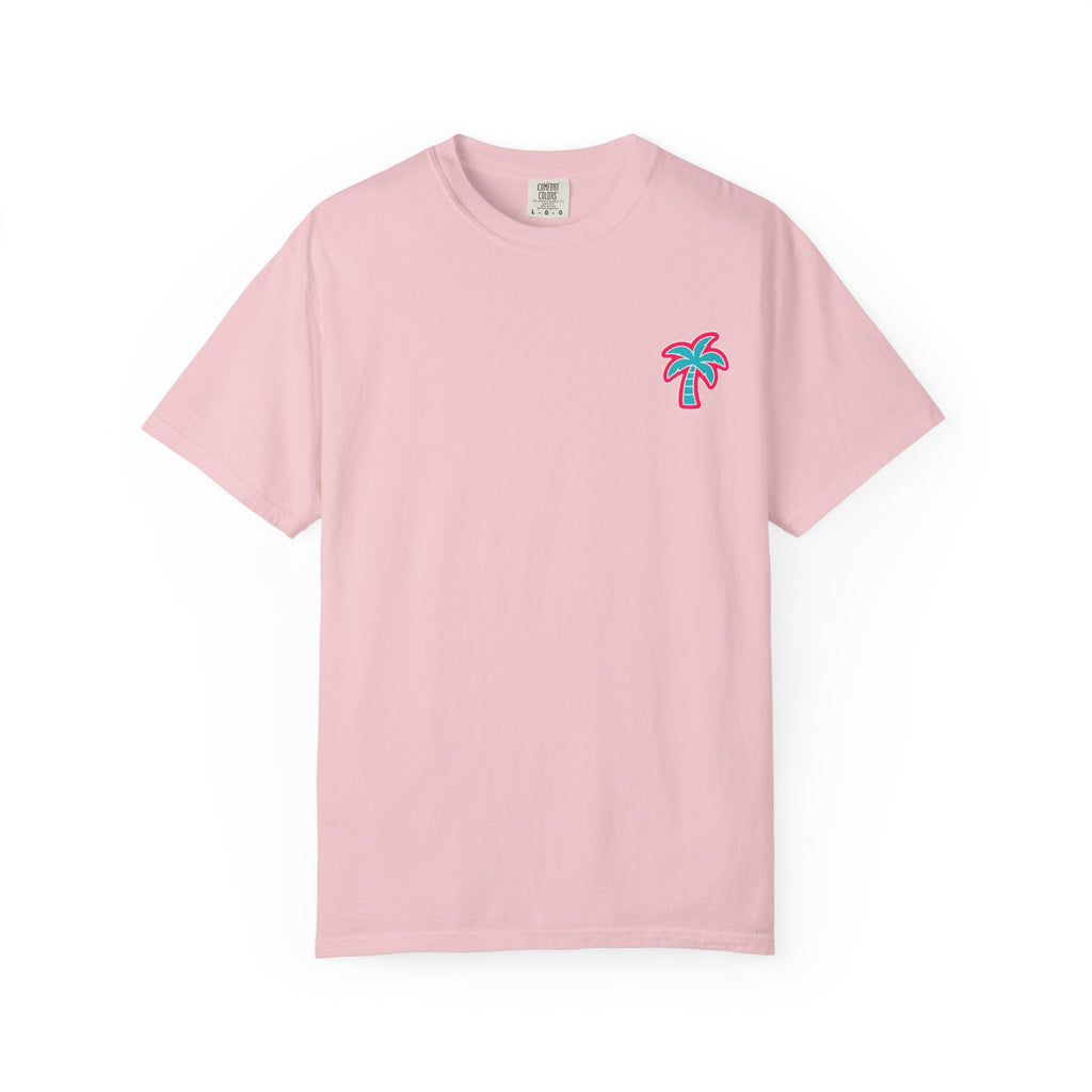 Little Birdie Vice City Graphic Tee Shirt Heavyweight Garment Dyed Cotton - Little Birdie Golf Co
