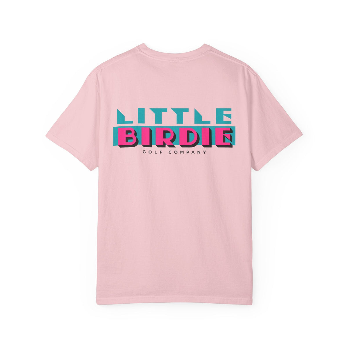 Little Birdie Vice City Graphic Tee Shirt Heavyweight Garment Dyed Cotton - Little Birdie Golf Co