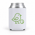 Little Birdie White Neoprene Can Koozie Insulated Beverage Sleeve - Little Birdie Golf Co