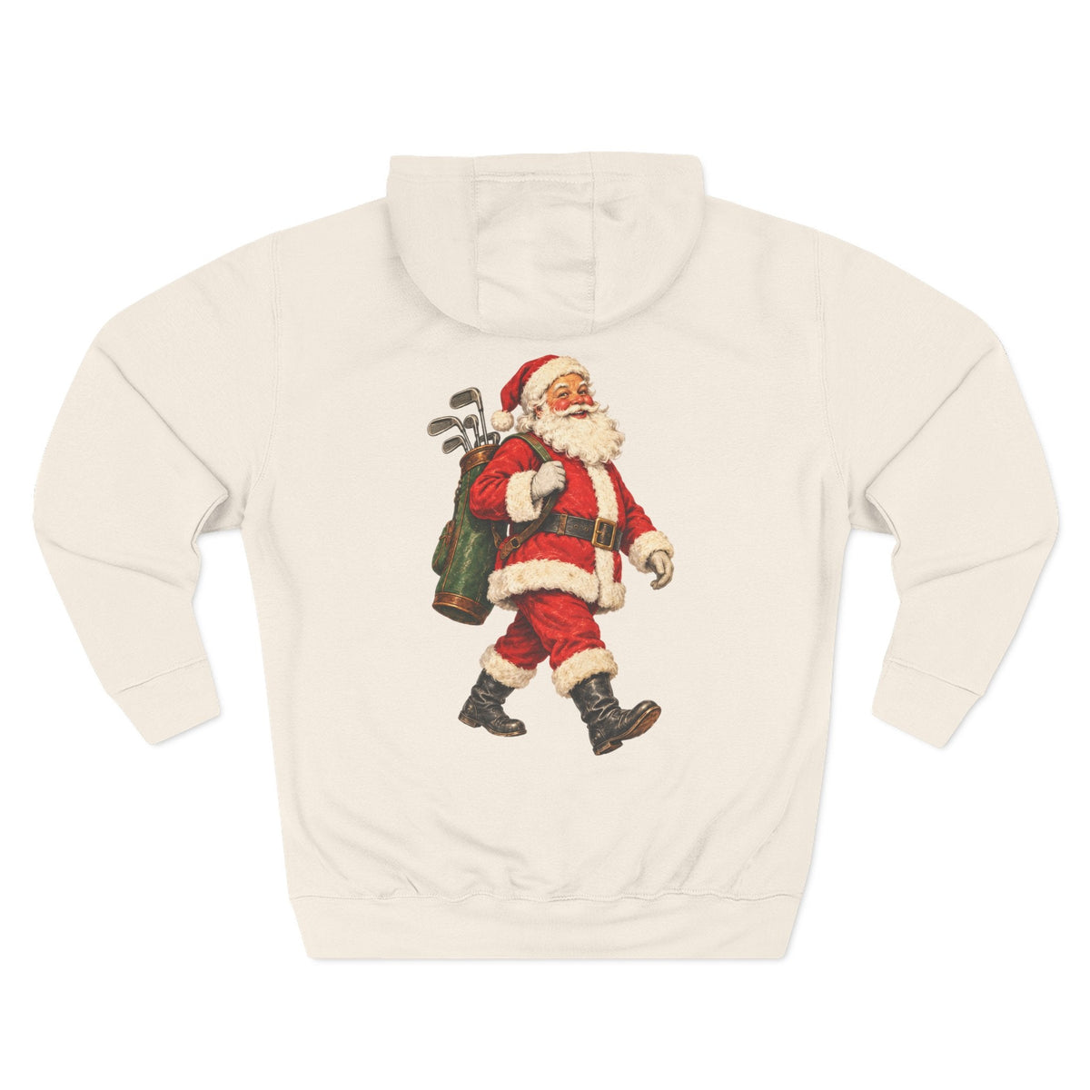 Santas Tee Time Lane Seven LS14001 Fleece Pullover Hoodie - Little Birdie Golf Co