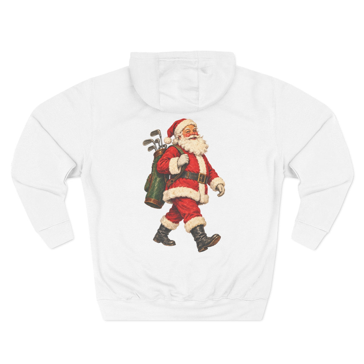 Santas Tee Time Lane Seven LS14001 Fleece Pullover Hoodie - Little Birdie Golf Co