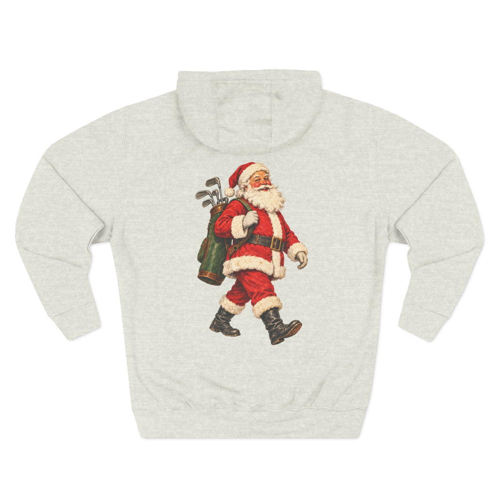Santas Tee Time Lane Seven LS14001 Fleece Pullover Hoodie - Little Birdie Golf Co