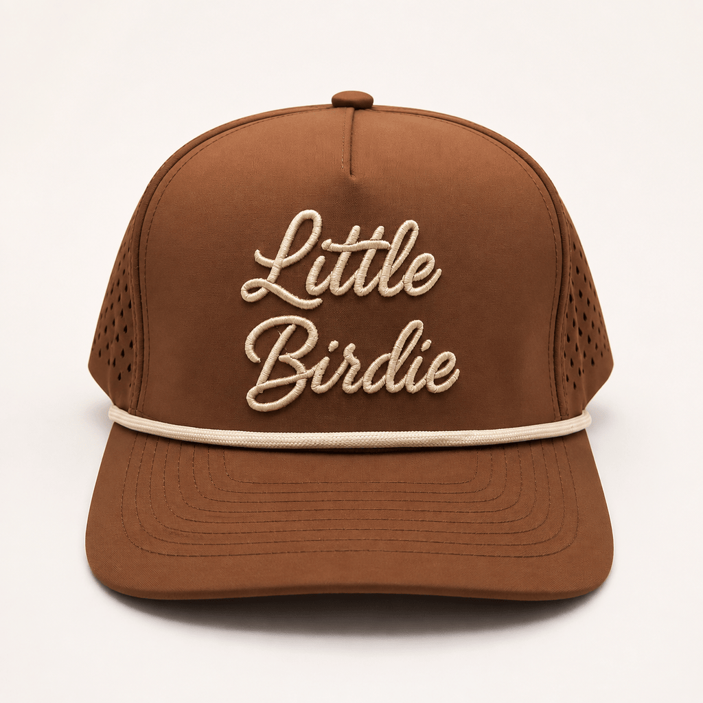The Autumn Script Golf Hat - Little Birdie Golf Co
