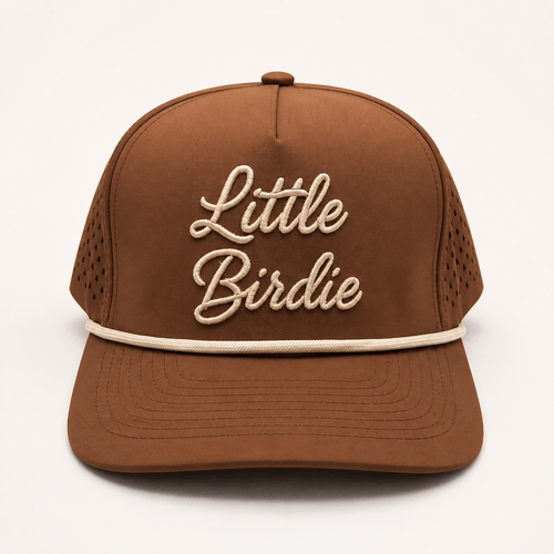 The Autumn Script Golf Hat - Little Birdie Golf Co