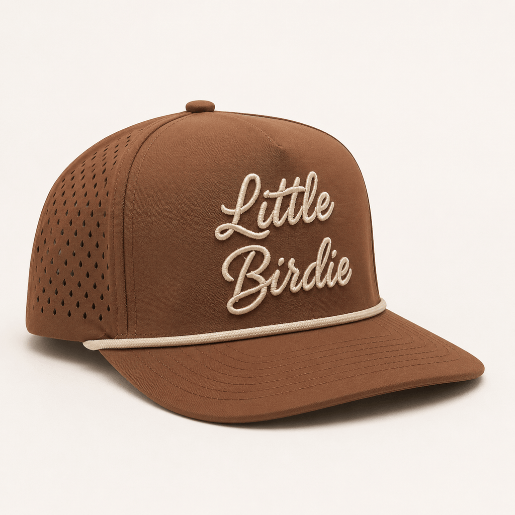 The Autumn Script Golf Hat - Little Birdie Golf Co