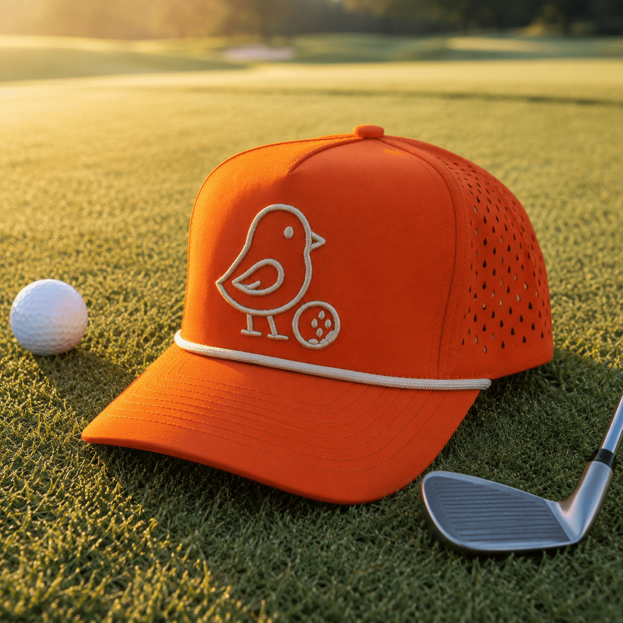 The Bonfire Golf Hat - Little Birdie Golf Co