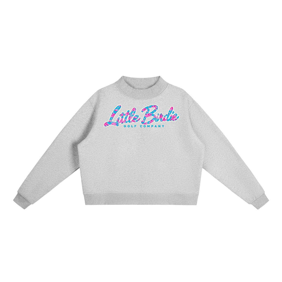 Womens Vice City Mock Neck - Little Birdie Golf Co