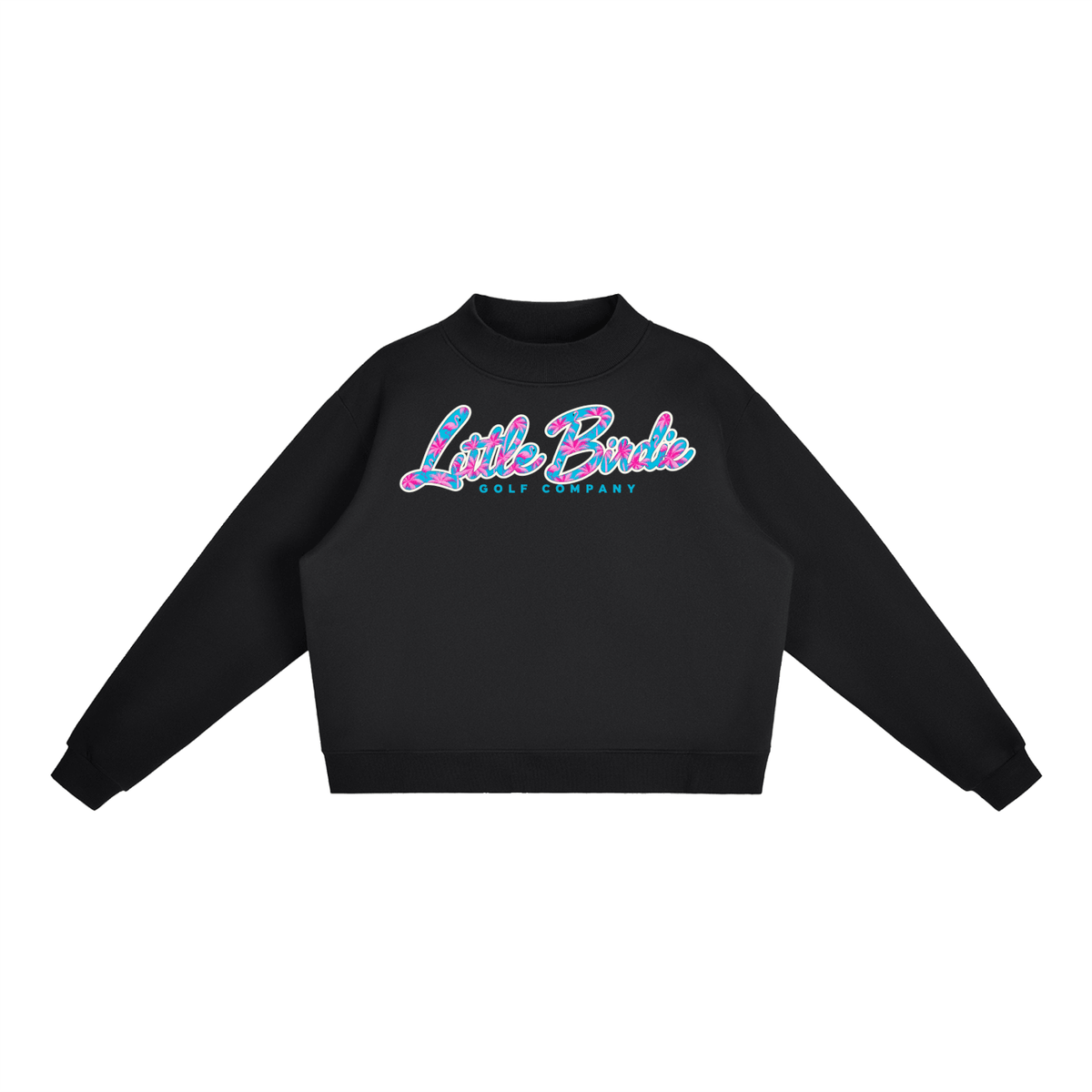 Womens Vice City Mock Neck - Little Birdie Golf Co